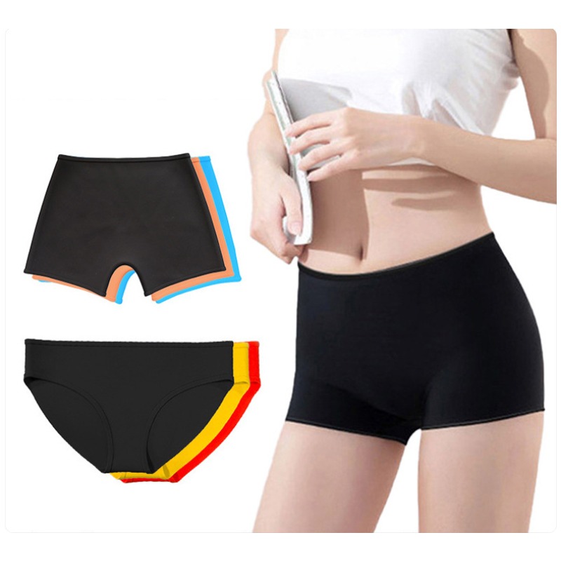 Seamless Underwear Women - Silicone Swim Trunks Men Women Seamless