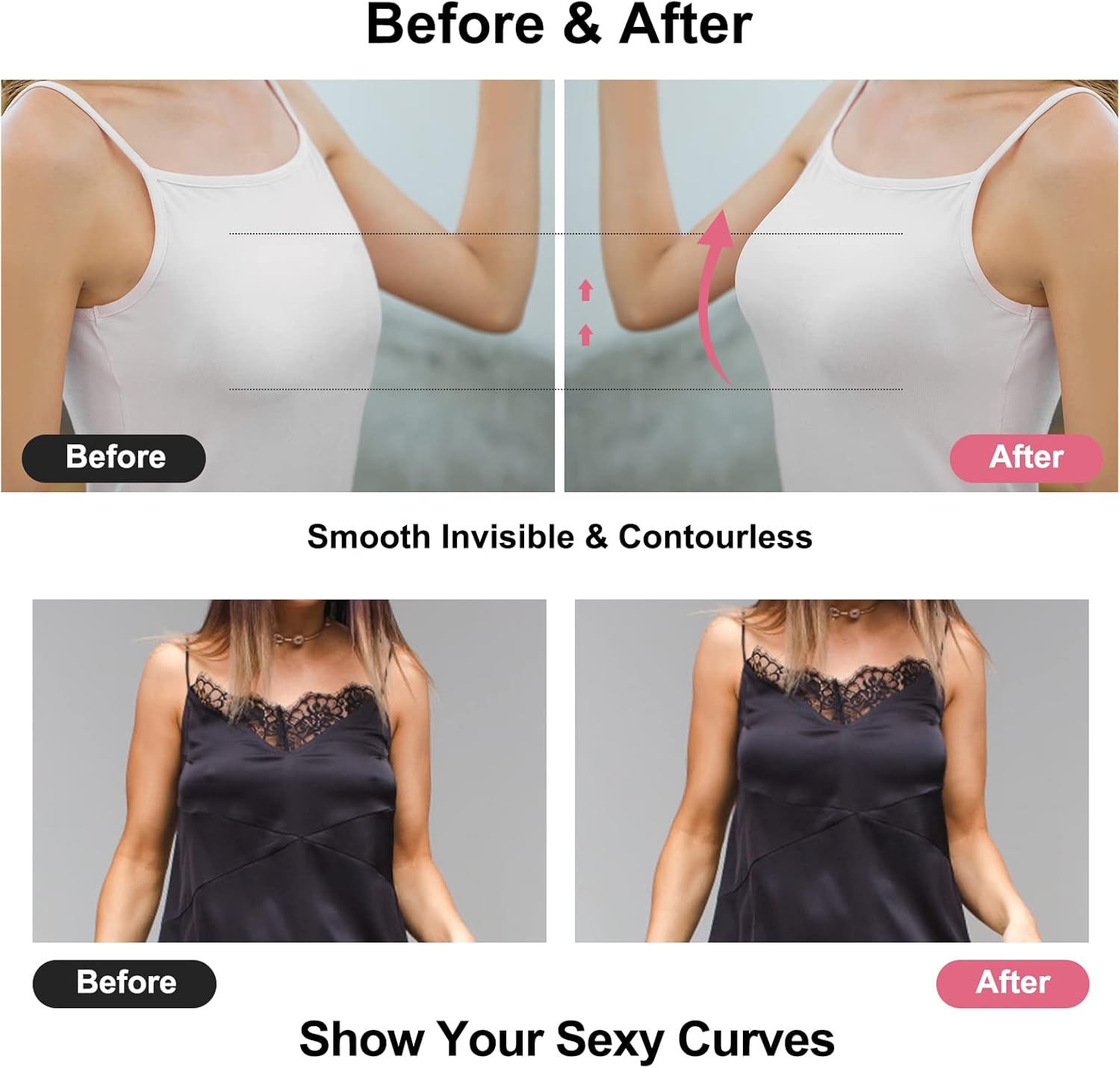 Sticky Bra Push Up Adhesive Br - Silicone Bra Adhesive avaliação e preço