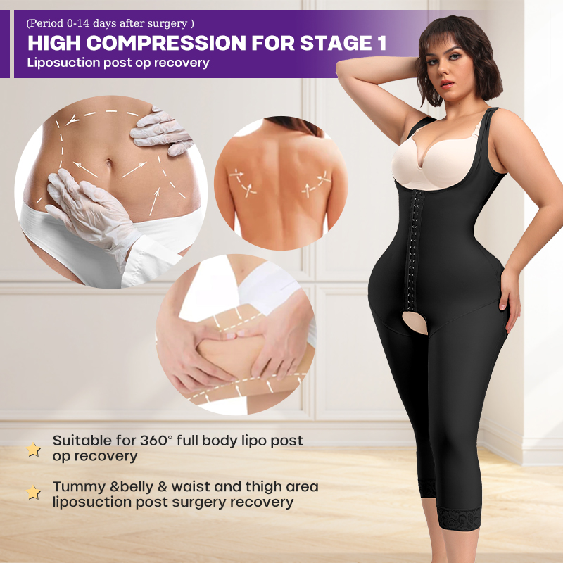 Compression Tummy Control Full - Shapewear Bodysuit Firm avaliação e preço