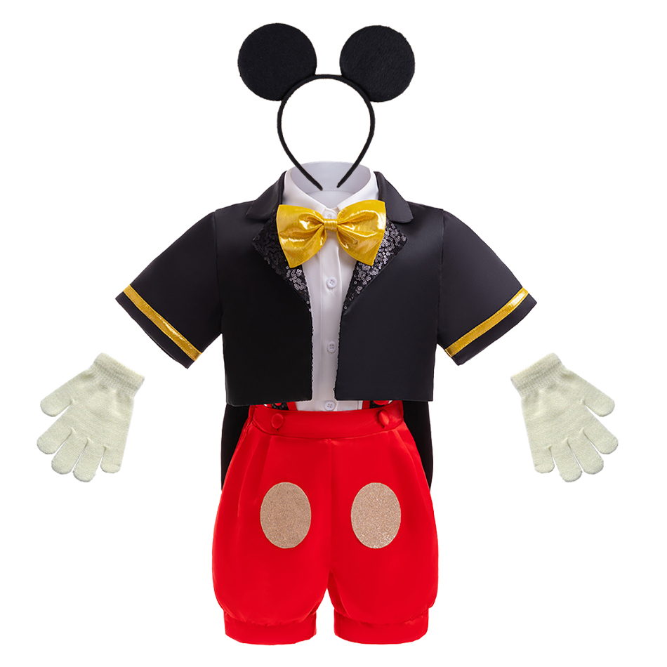 Kids Boys Cartoon Mouse Cospla - Boyshort Underwear avaliação e preço