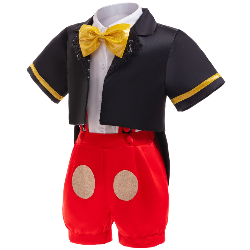 Kids Boys Cartoon Mouse Cospla - Boyshort Underwear avaliação e preço