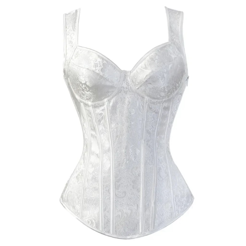 Women Floral Print Corset Top  - Shapewear Bodysuit Firm avaliação e preço