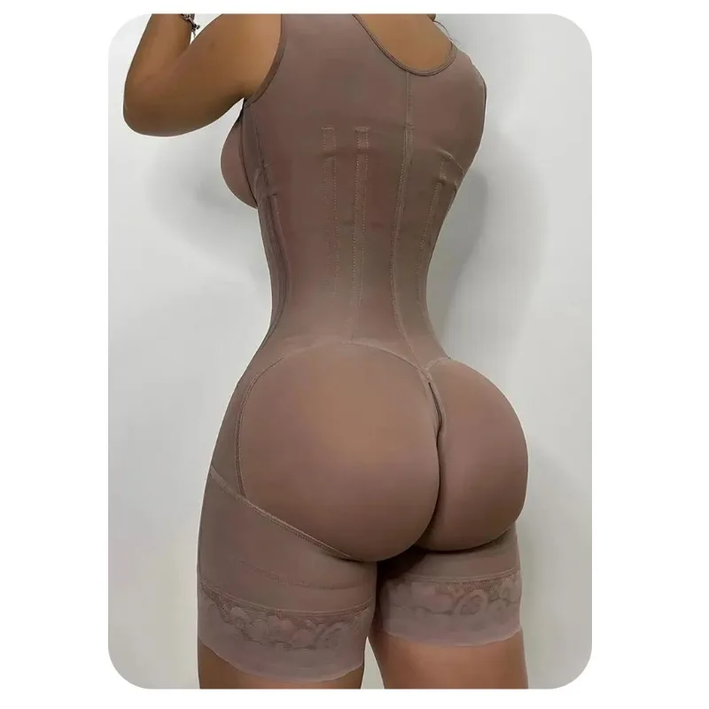 Body Shaper Women Colombian Fa - Shapewear Bodysuit Firm avaliação e preço