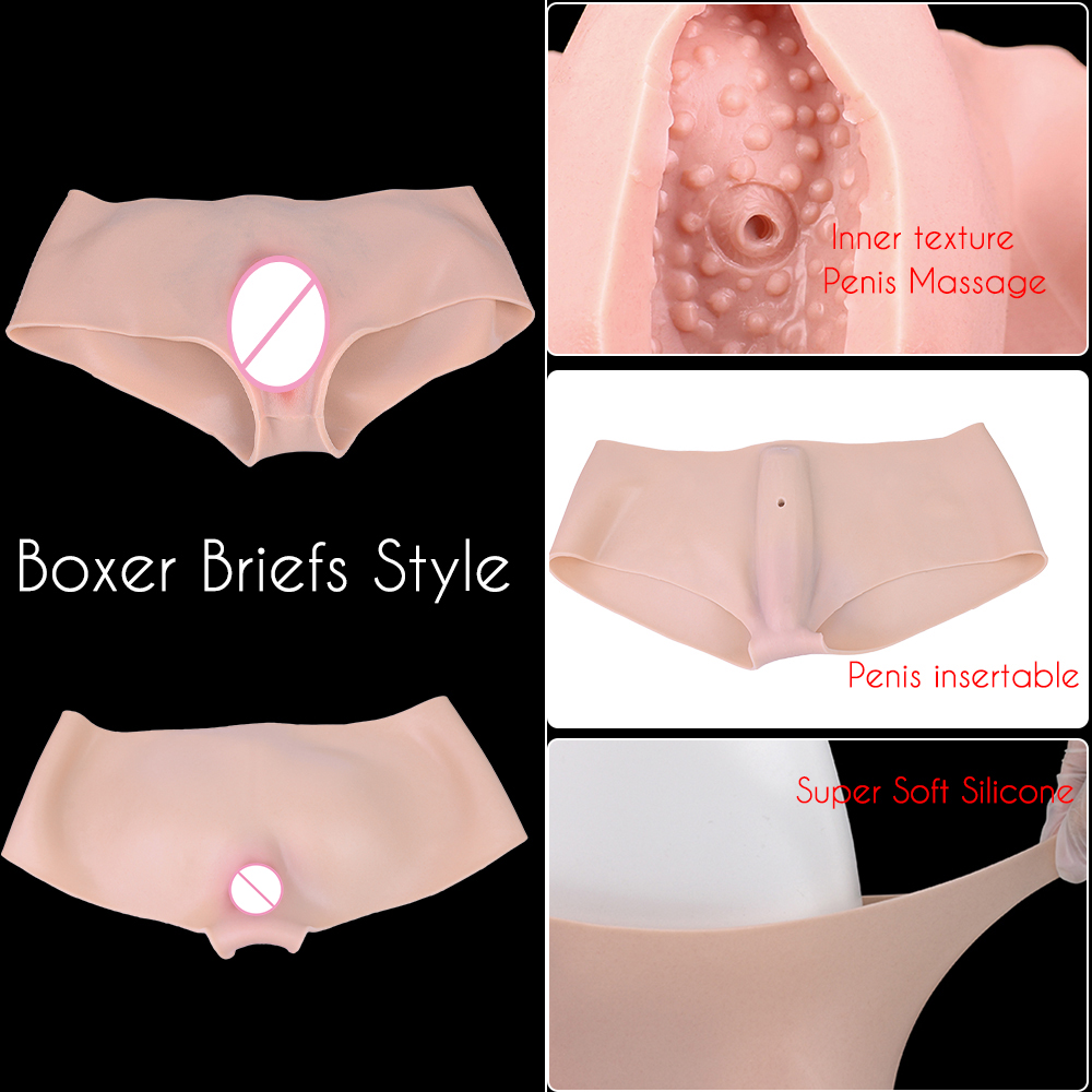 SXXY Male Penis Hiding Inserta - Boyshort Underwear avaliação e preço