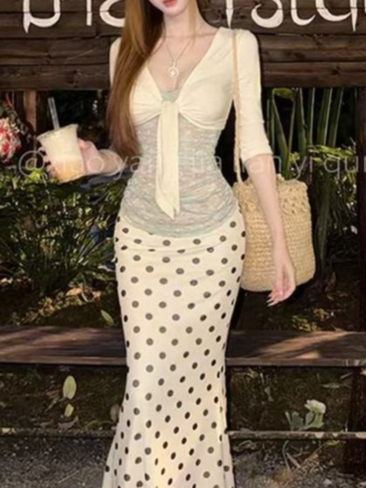 Japanese Vintage 3-piece Set W - Cami Top Lace avaliação e preço