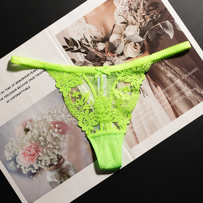 Lace Panties Sexy Thong Women  - Seamless Underwear Women avaliação e preço