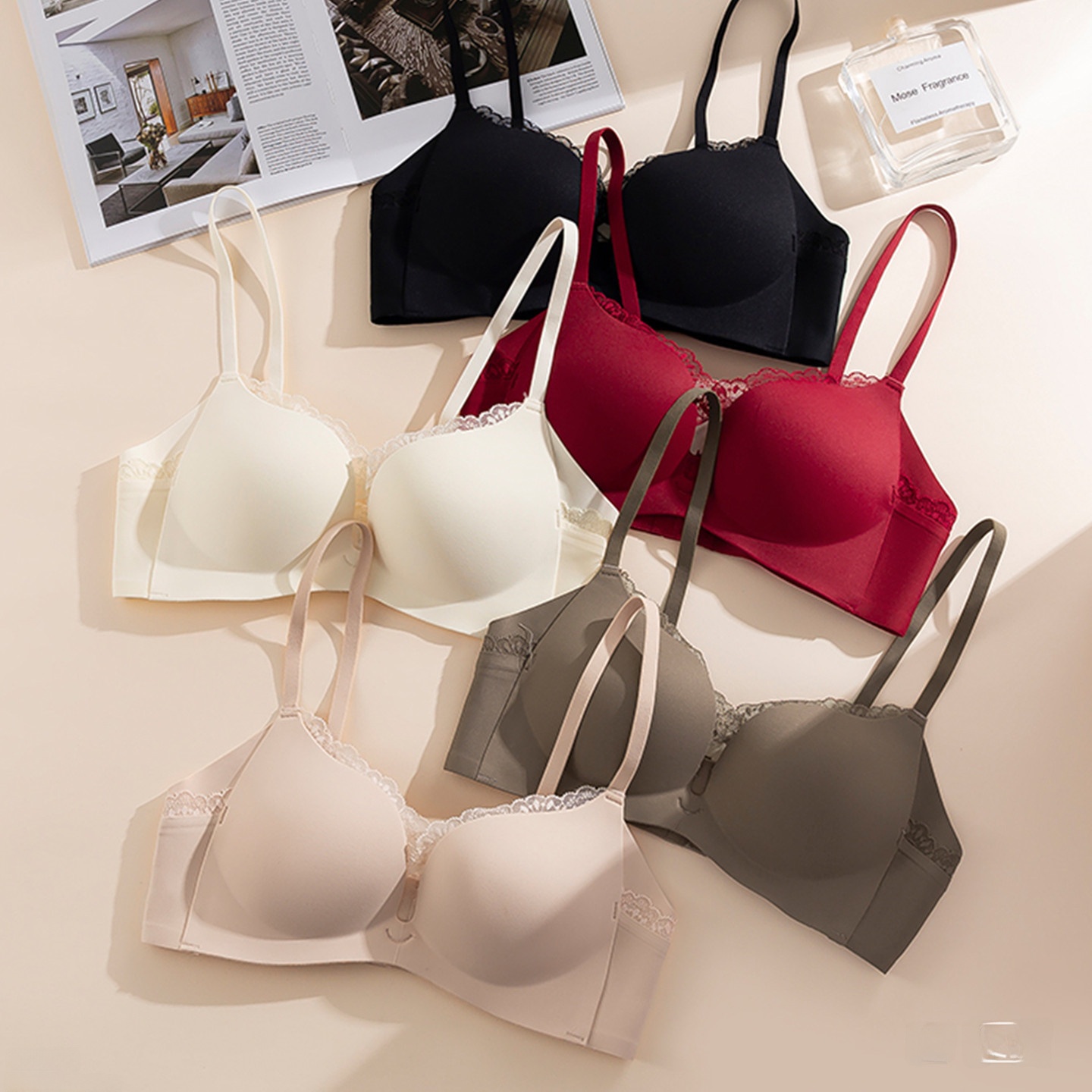 Pure KUCLUT Lace Palm Cup Smal - Seamless Underwear Women avaliação e preço