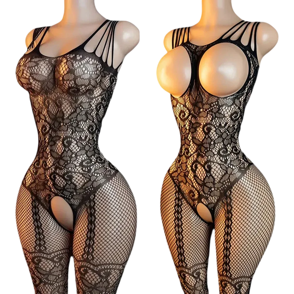 Woman Sexy Lingerie One Piece  - Bodystocking Fishnet avaliação e preço