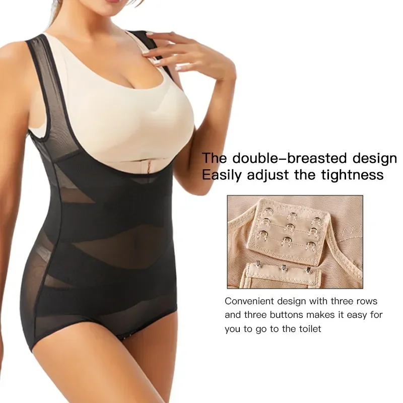 Women Bodysuit Briefs Full Bod - Shapewear Bodysuit Firm avaliação e preço