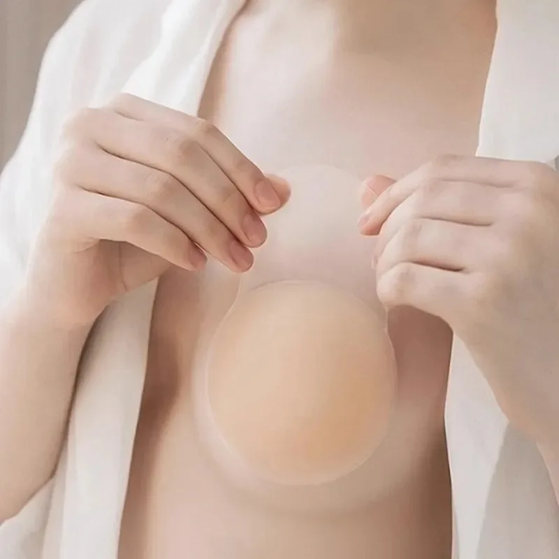 1Pairs Silicone Nipple Cover L - Nipple Cover Pasties avaliação e preço
